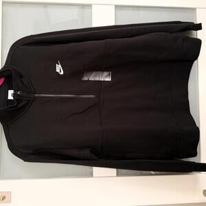 Nike Men's Black Half-Zip Sweatshirt, Size Large